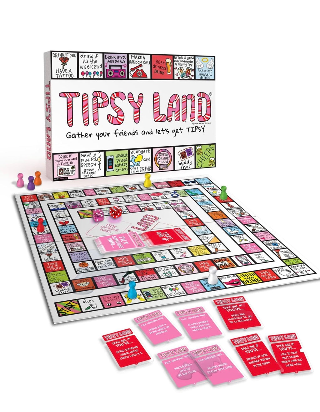 Tipsy Land™ – The Ultimate Party Drinking Board Game